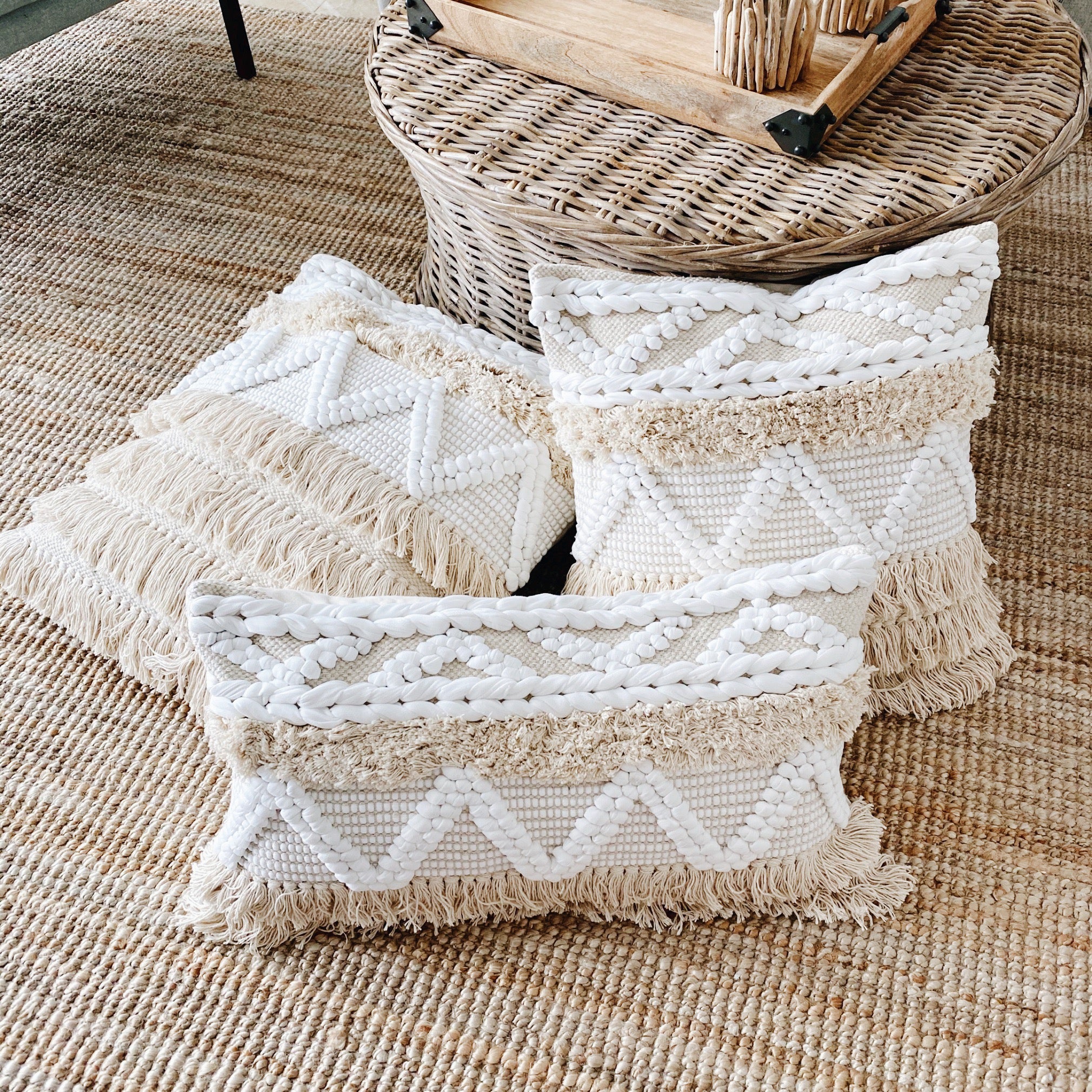 Set of 3 Boho Pillow Combo – theHOMEmind