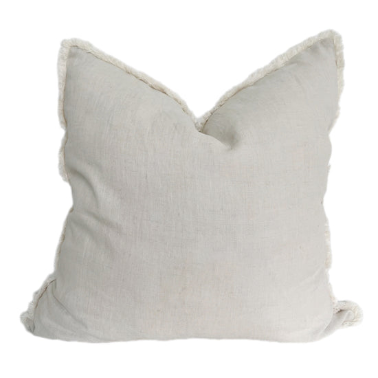 Set of 3 Neutral Linen Pillow Combo