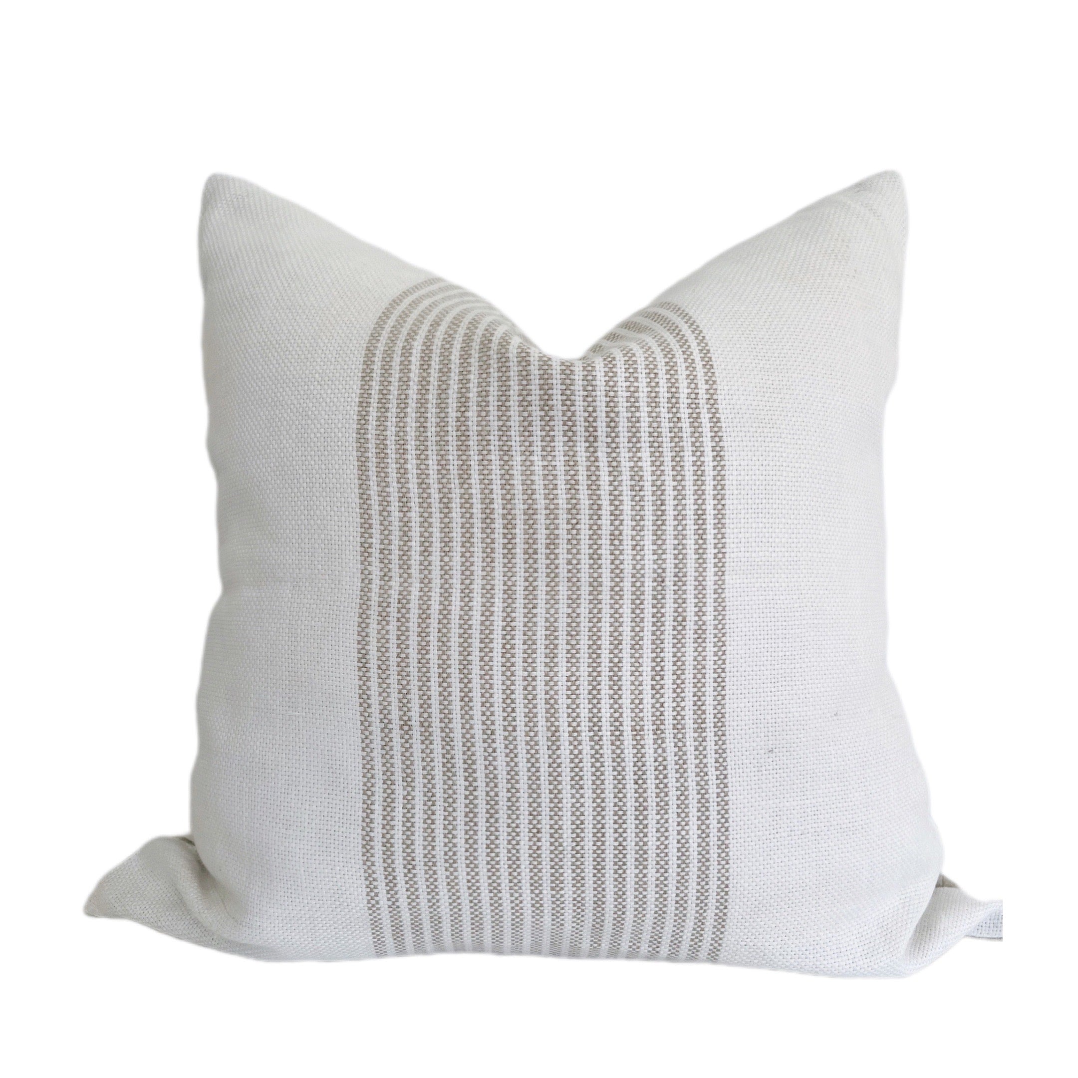 Stella Striped Linen Pillow