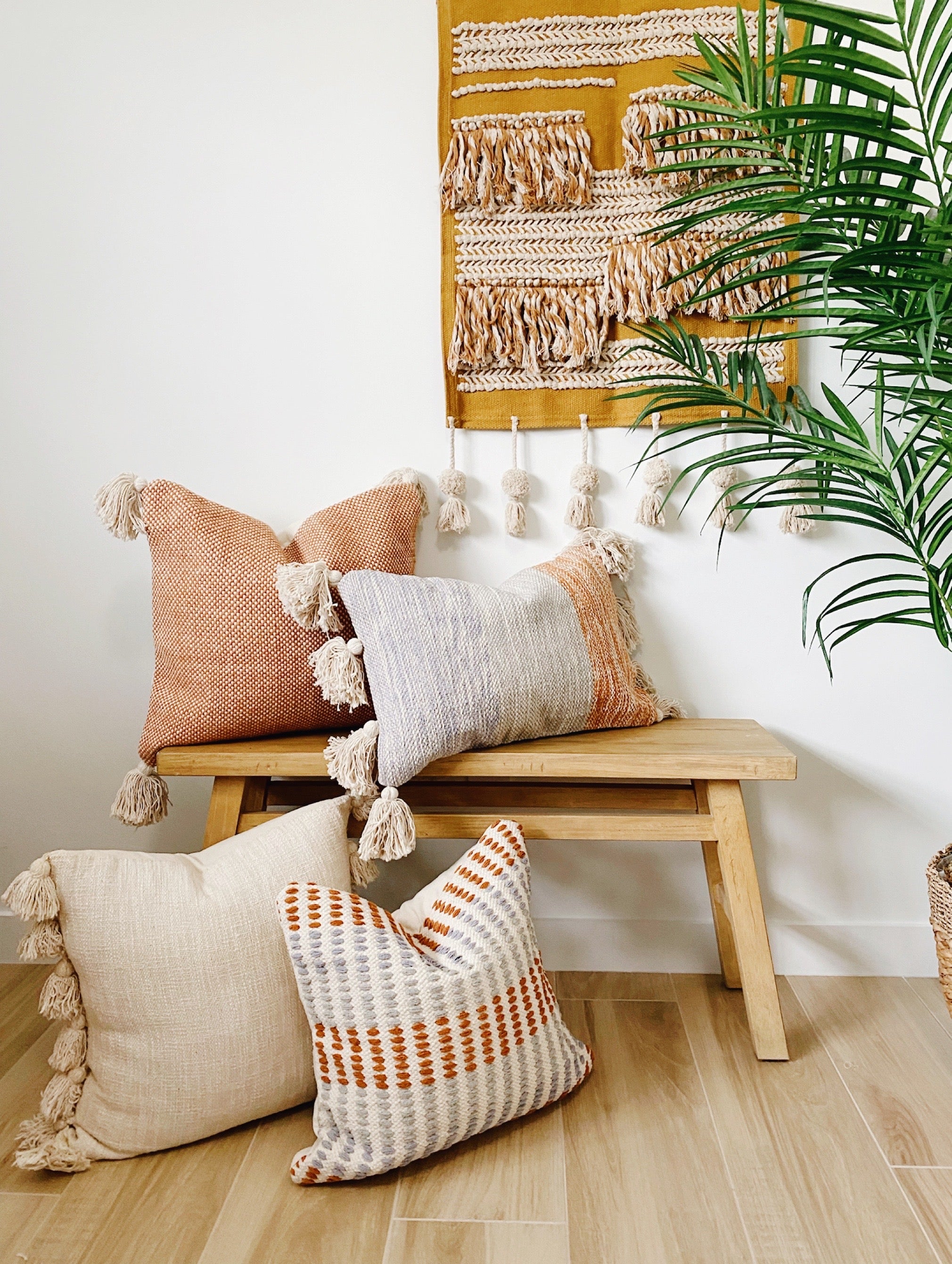 thehomemind Set of 3 Pillow Combo